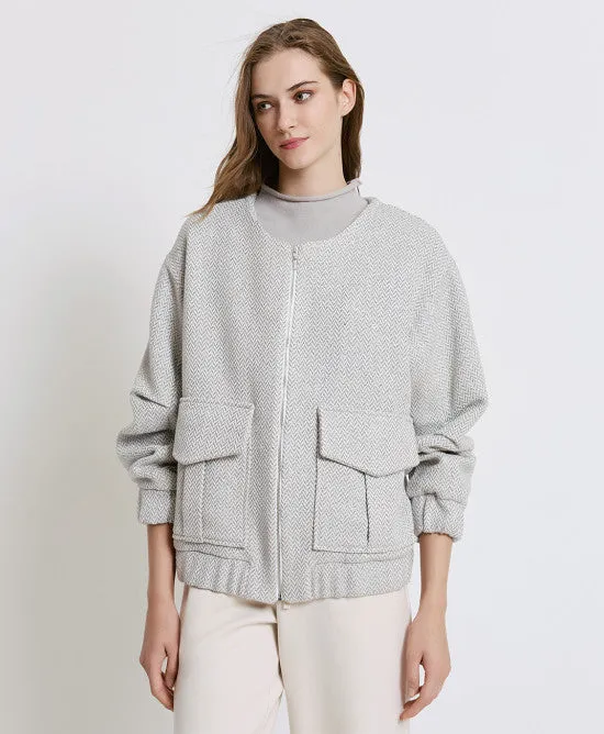 Access Fashion Sporty Bomber Jacket