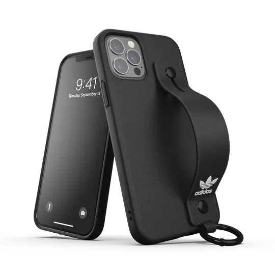 ADIDAS iPhone 13 Pro Max - Hand Strap Case - Black