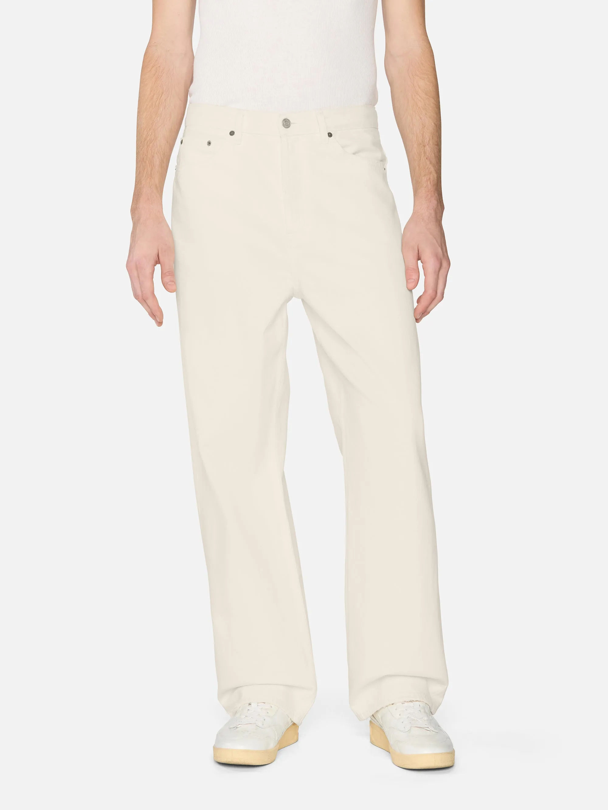 Baggy Jean -- Off White Grind