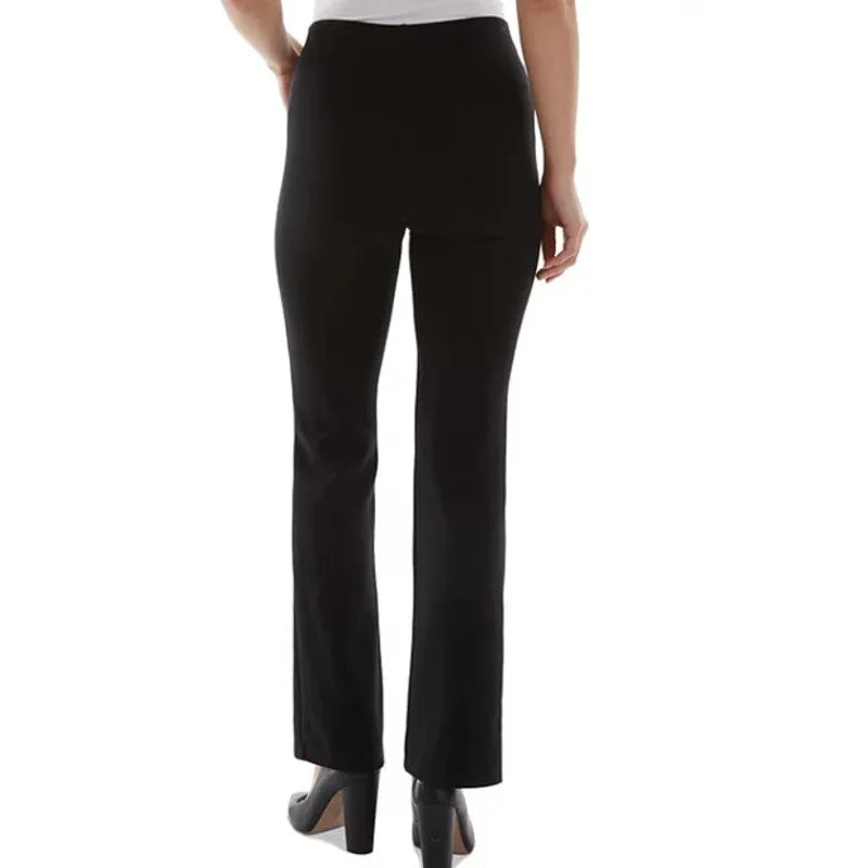 BCX Juniors Seamed Pull On Pants in Black, Size Small