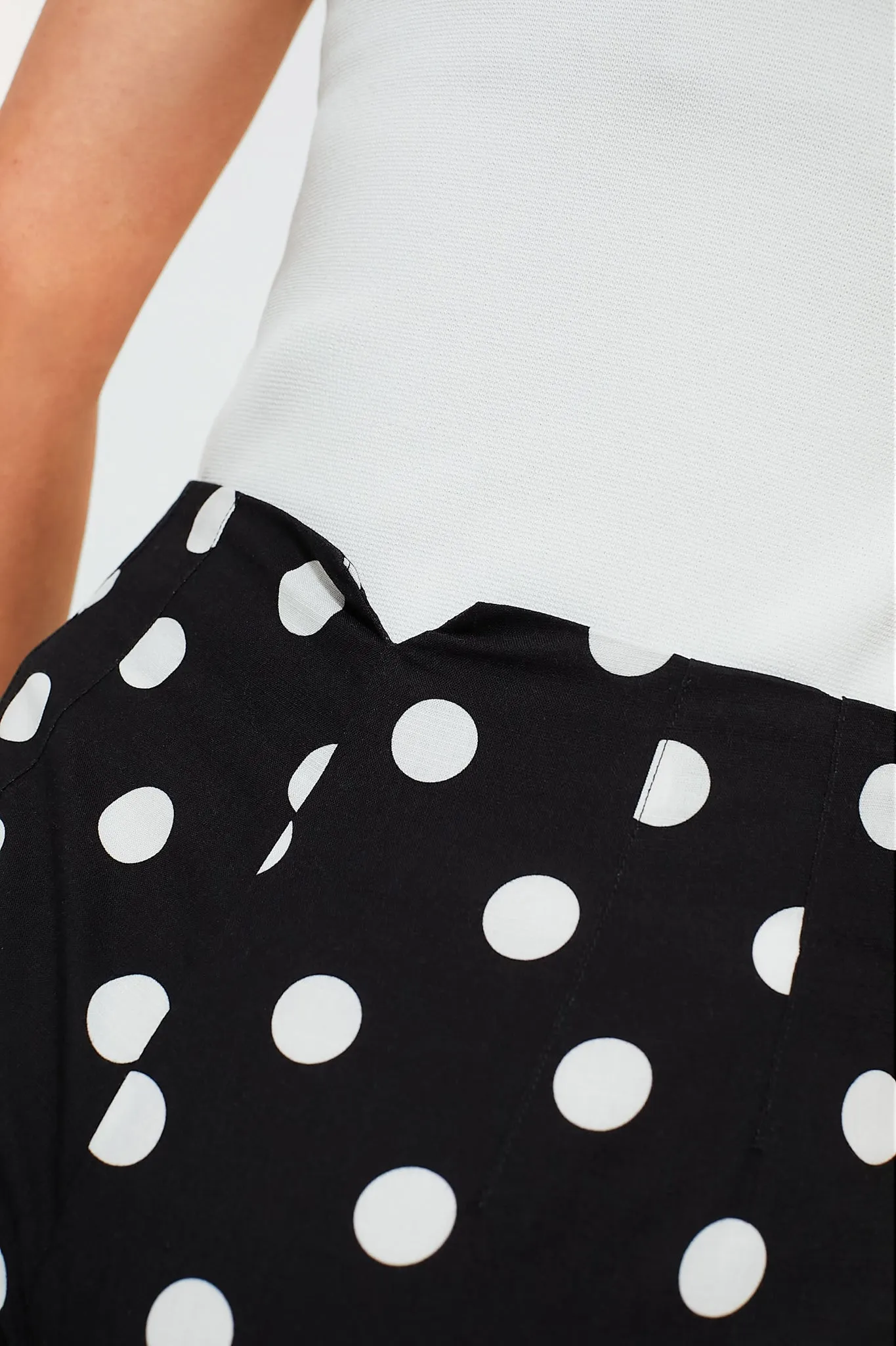 Black Polka Dot Elodie Pants