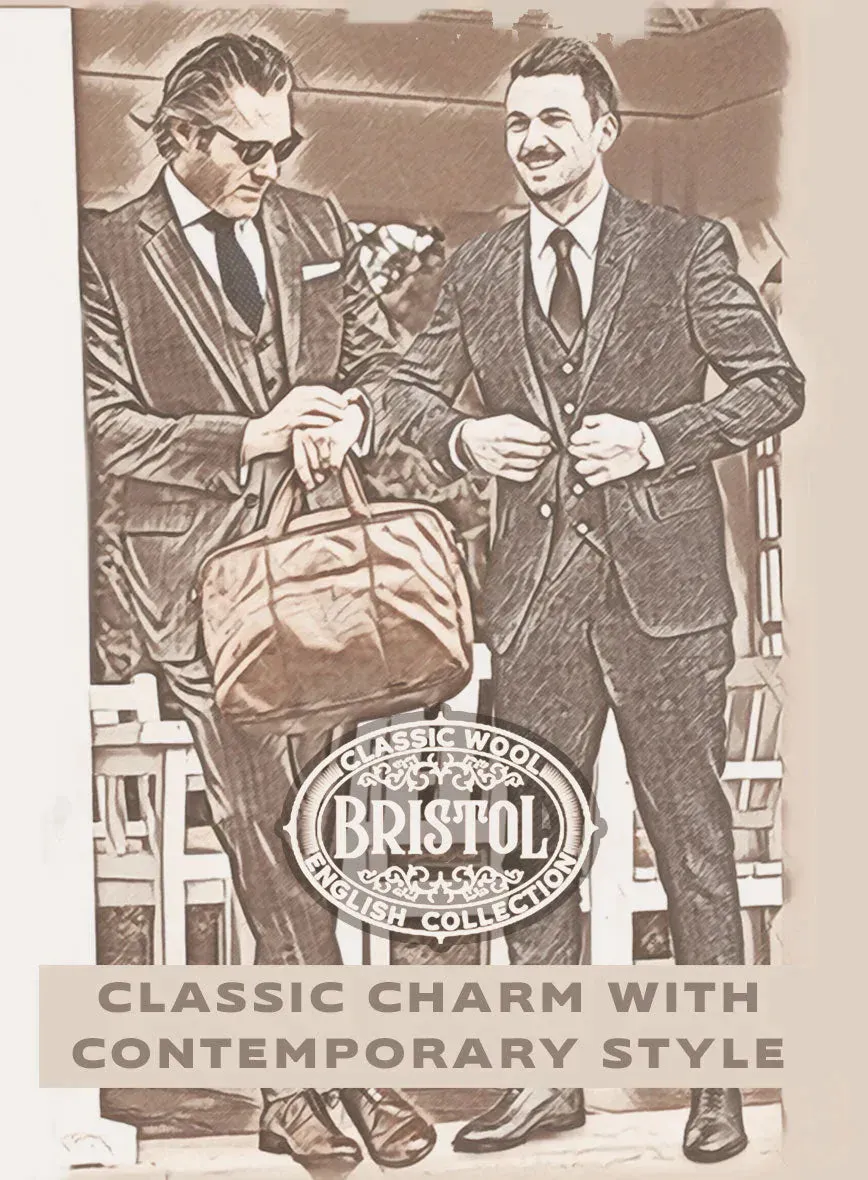 Bristol Sebas Gray Checks Jacket