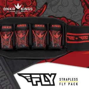 Bunker Kings Fly Pack 4 7 Harness - Red Tentacles