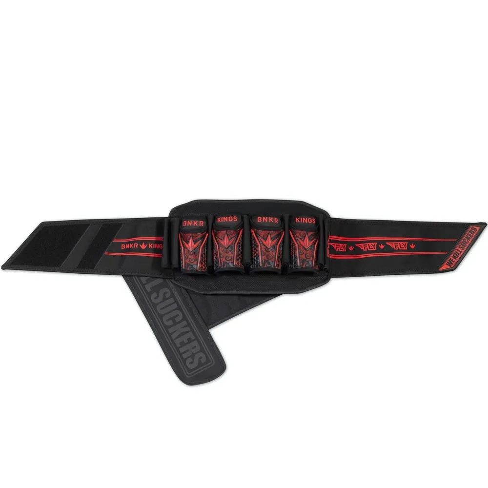 Bunker Kings Fly Pack 4 7 Harness - Red Tentacles