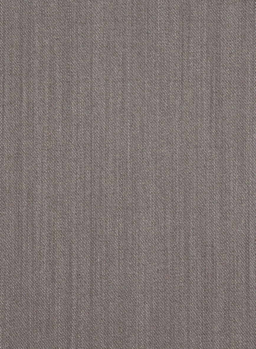 Cavalry Twill Brown Wool Jacket