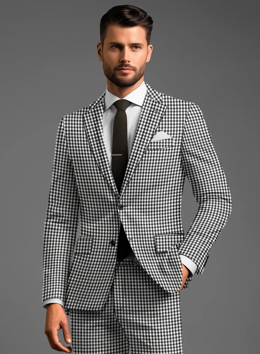 Check Board Wool Jacket