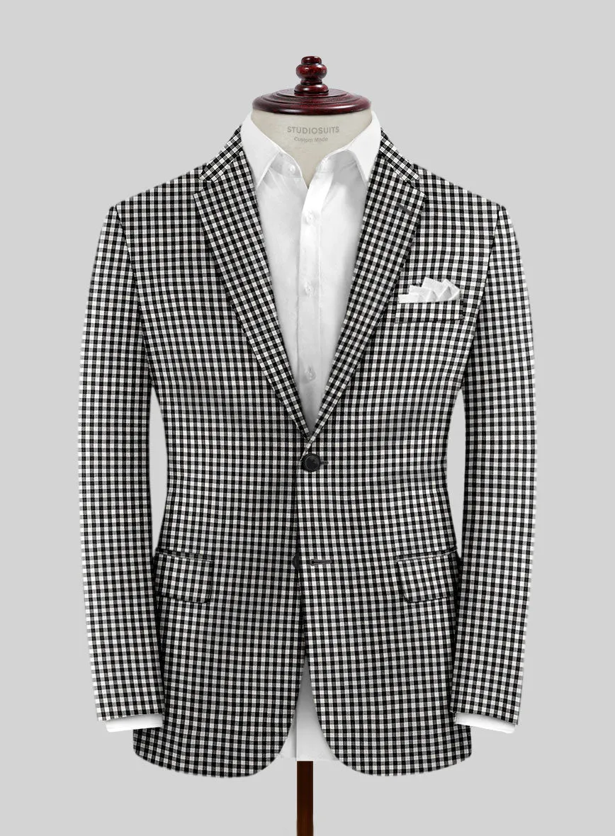 Check Board Wool Jacket