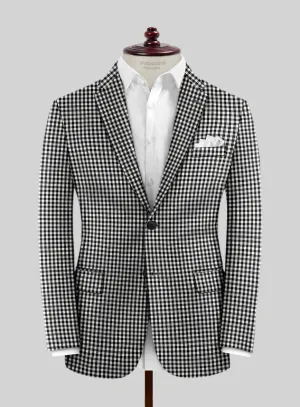 Check Board Wool Jacket