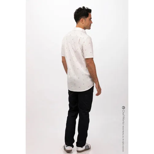 Chef Works SHC10WHTXL Cook's Shirt