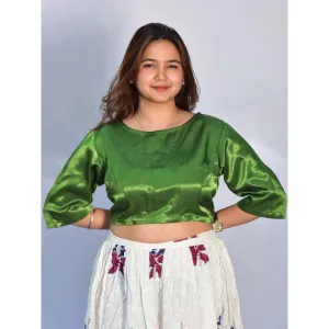 Chidiyaa Grace Mashru Silk Blouse