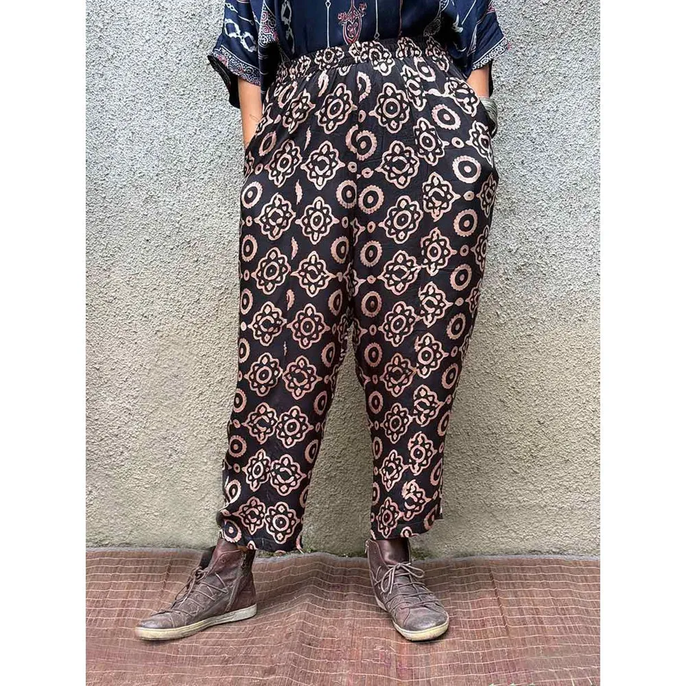Chidiyaa Gypsy Heart Marlene Modal Silk Pant