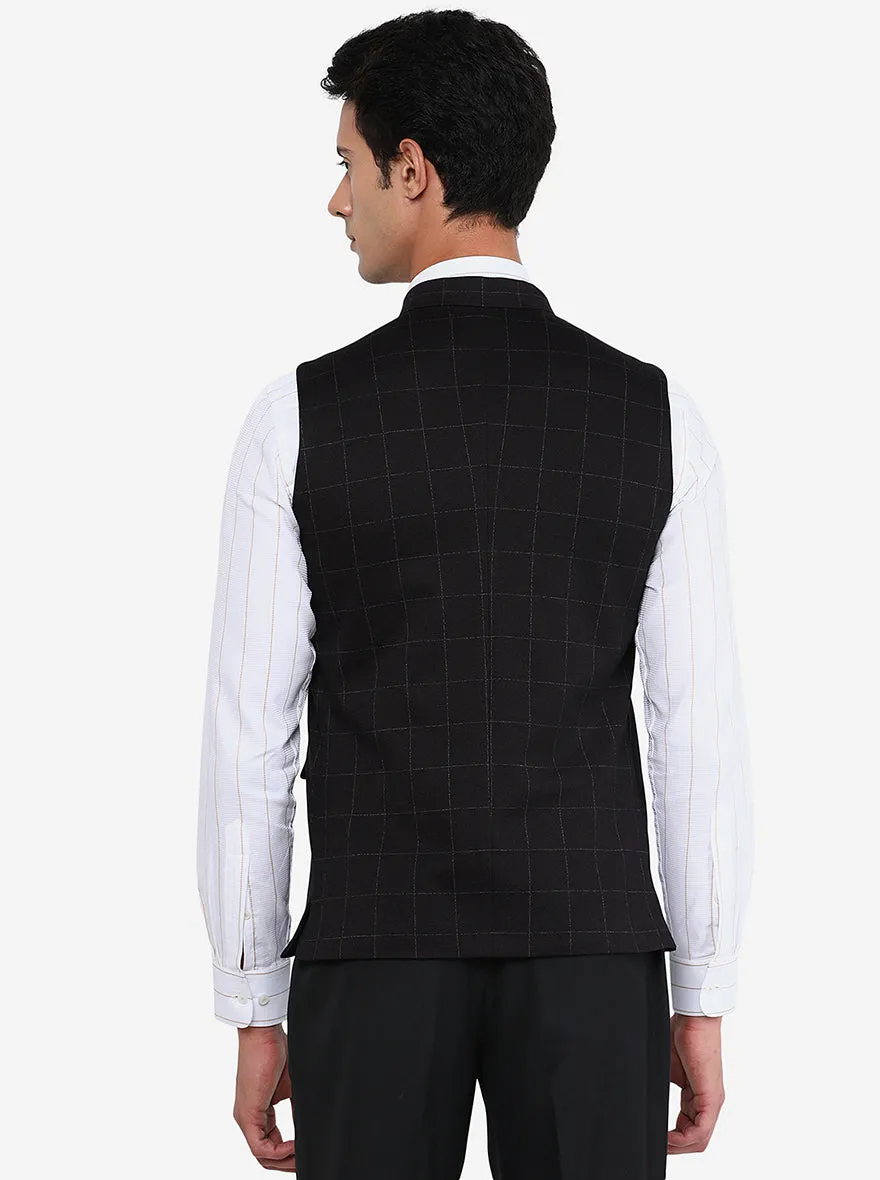 Dark Brown Bandhgala Jacket | JB Studio