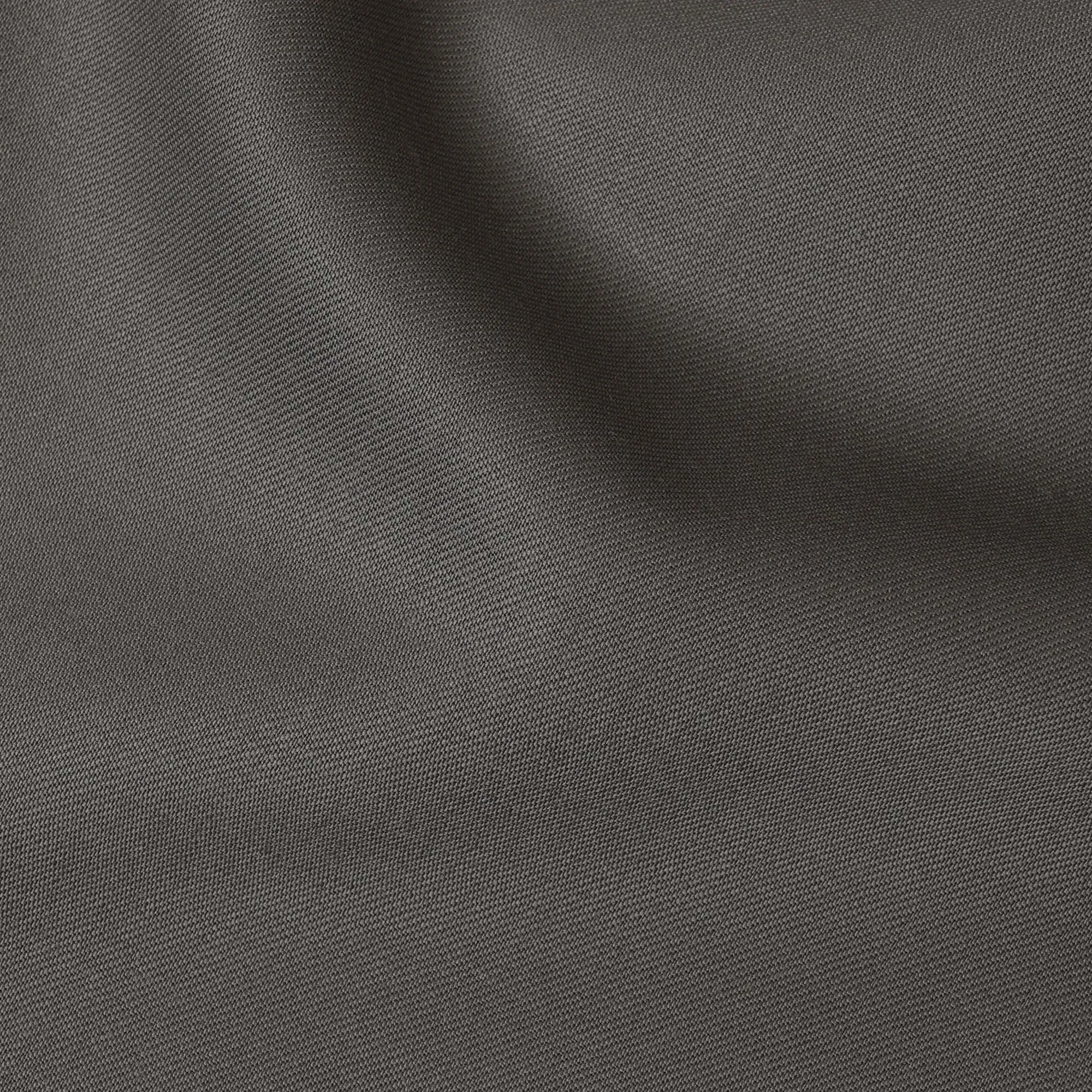 Dark Grey Super 120's English All Wool Suiting Fabric – 3.5 Meters, 150 cm Width, Made in the UK-D20516