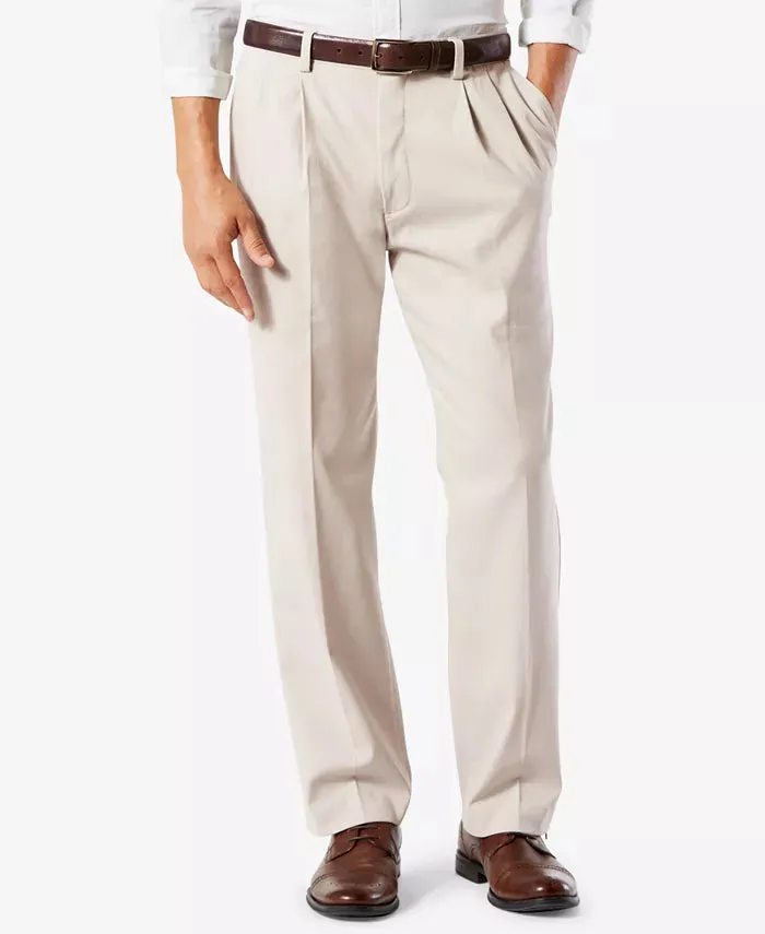 Dockers Easy Stretch Mens Easy Classic Fit Khaki Stretch Pants