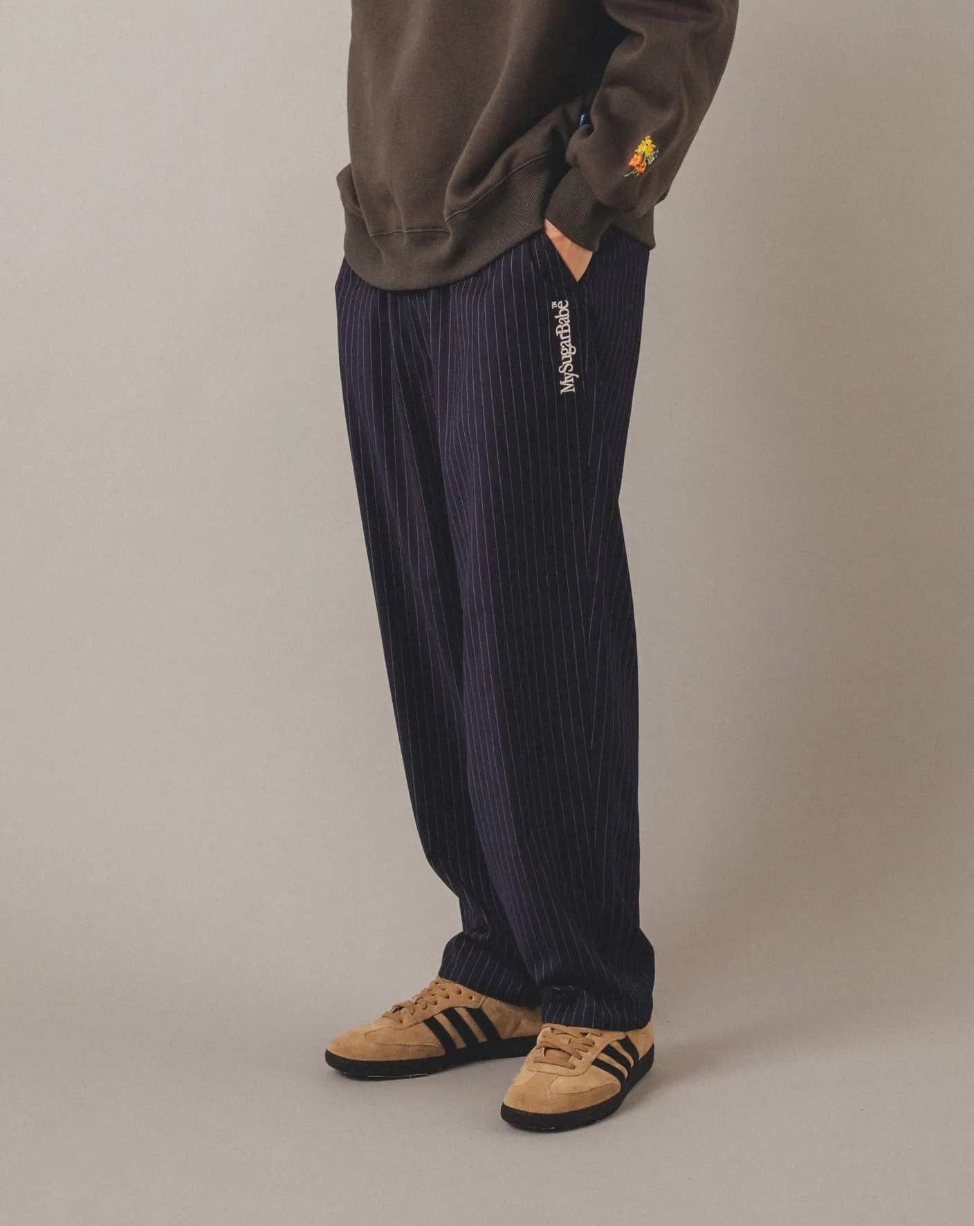 easy stripe pants