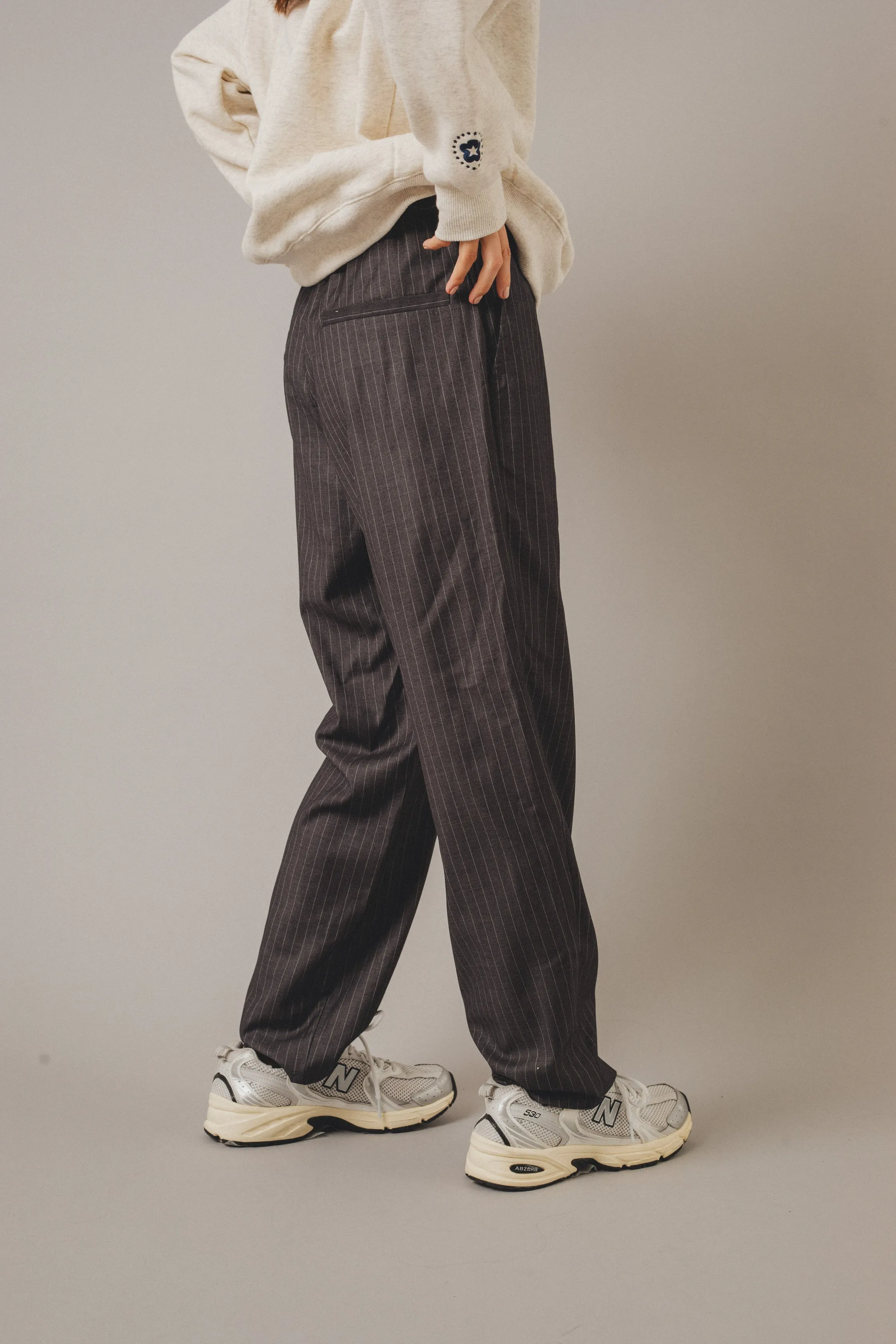 easy stripe pants