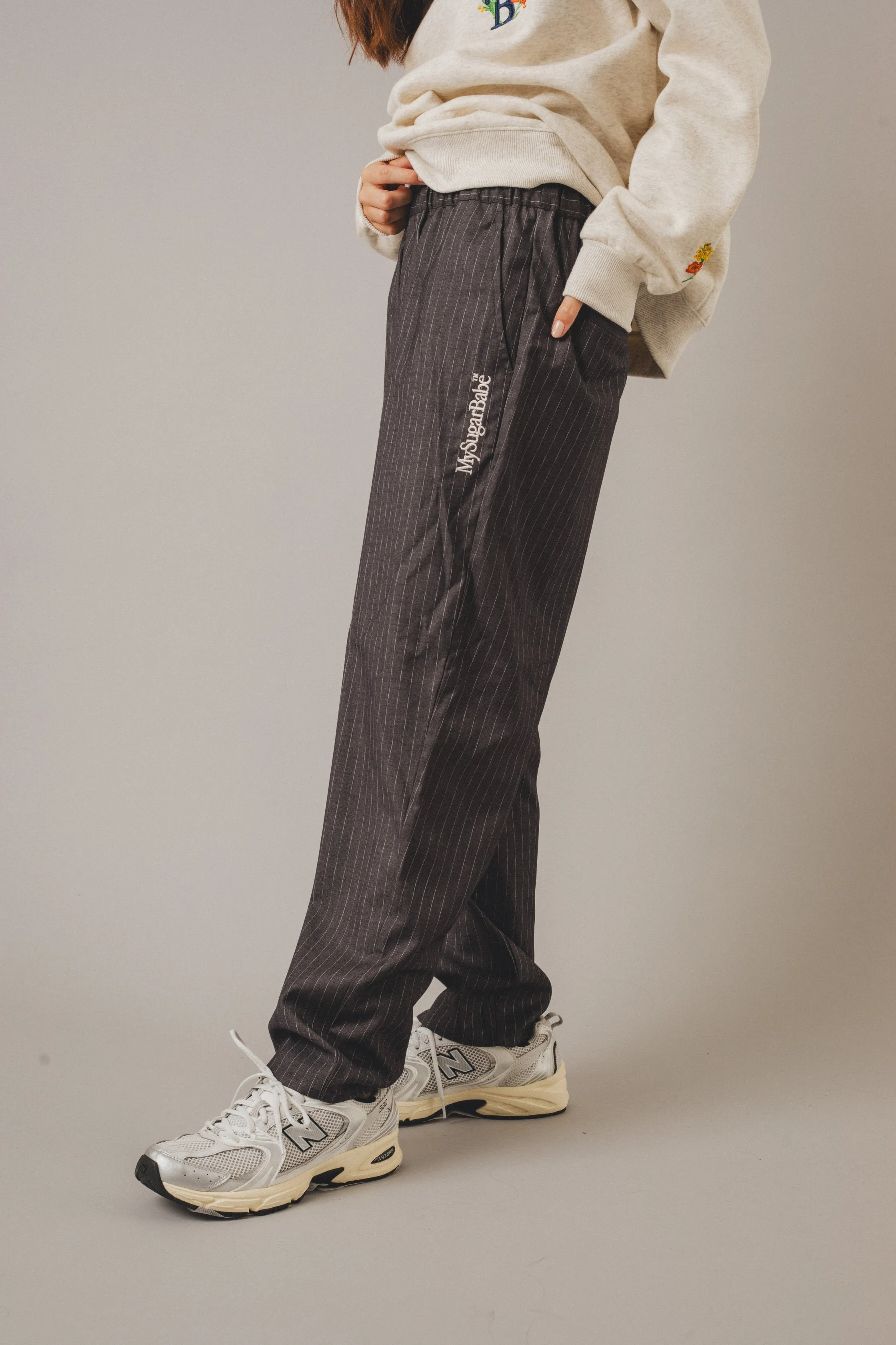 easy stripe pants