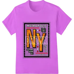 Edgy Metropolis 89 Graphic Heat Transfer | Super DTF