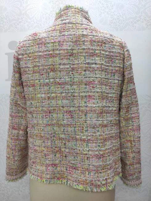 Edward Achour S Multi Pink Jacket With Jewel Clasp 421004 0235D