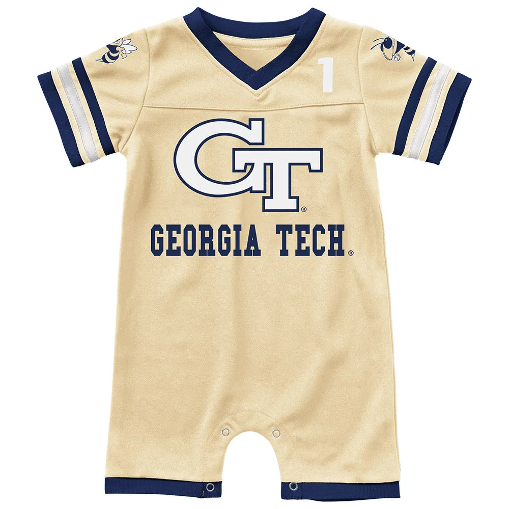 Georgia Tech Infant Boys Football Romper