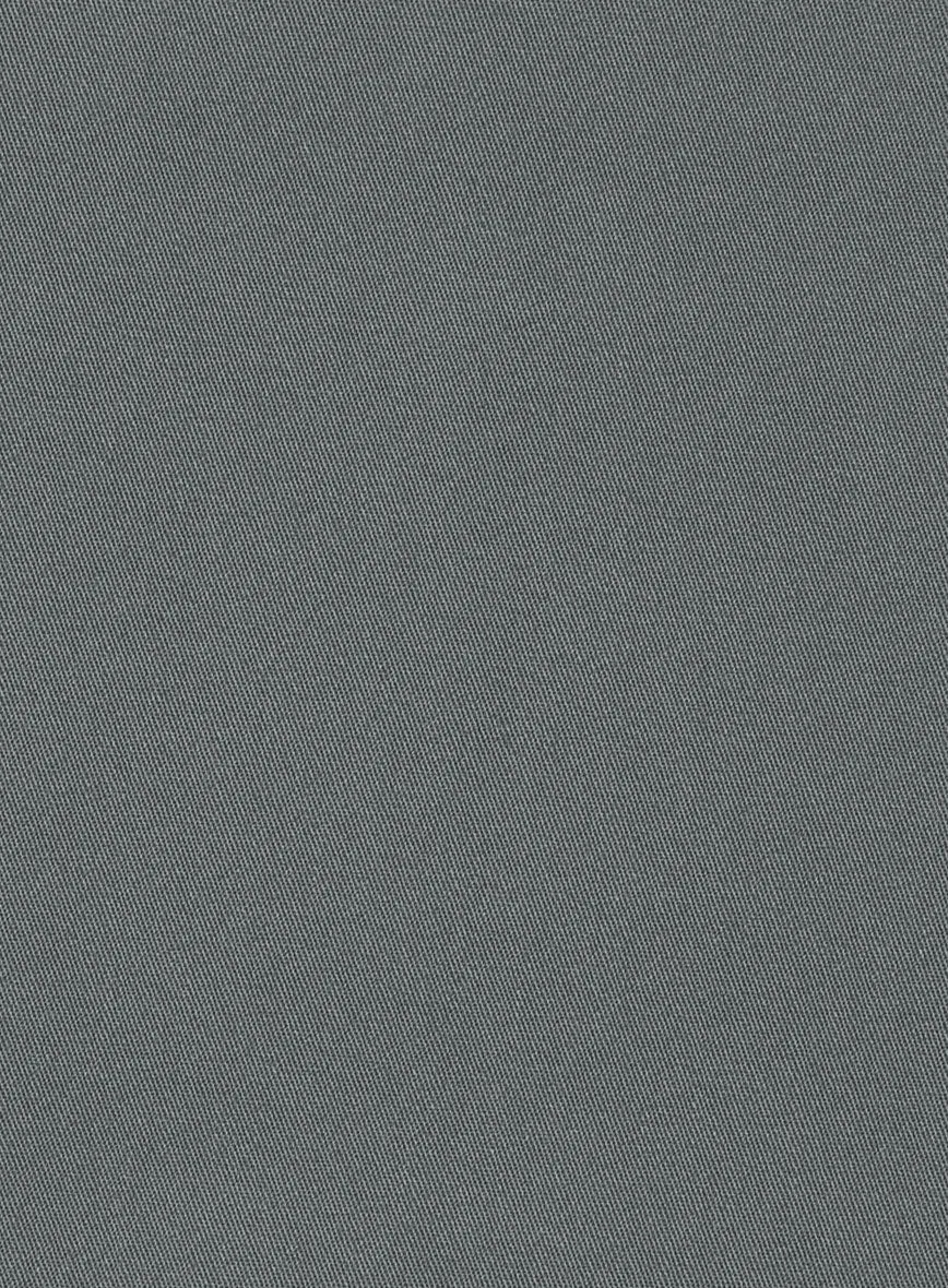 Gray Cotton Power Stretch Chino Jacket