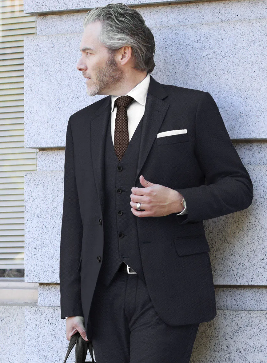 Hardy Minnis Caravel Dark Blue Wool Jacket