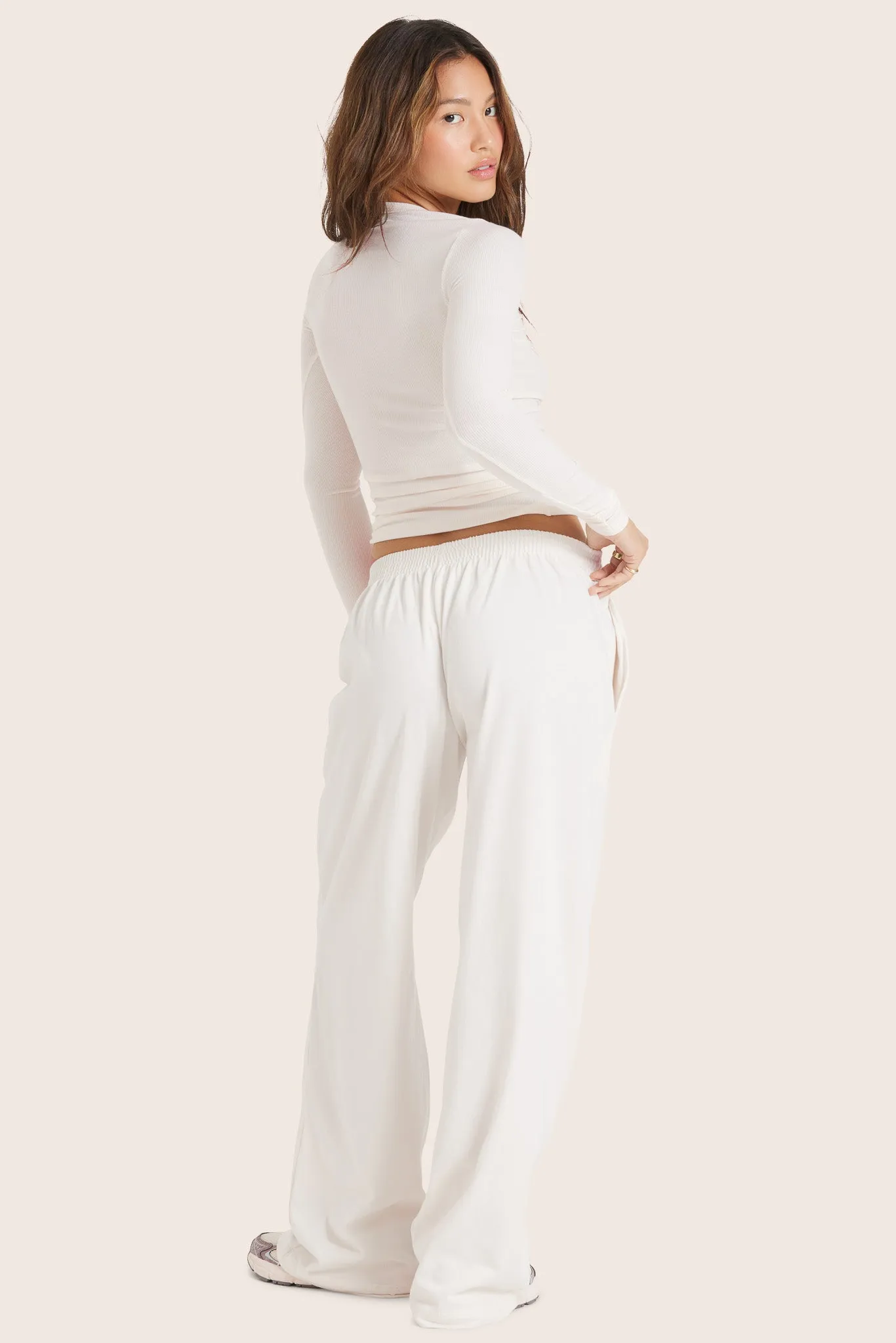 HEAVY COTTON EASY PANTS™ - BLANC
