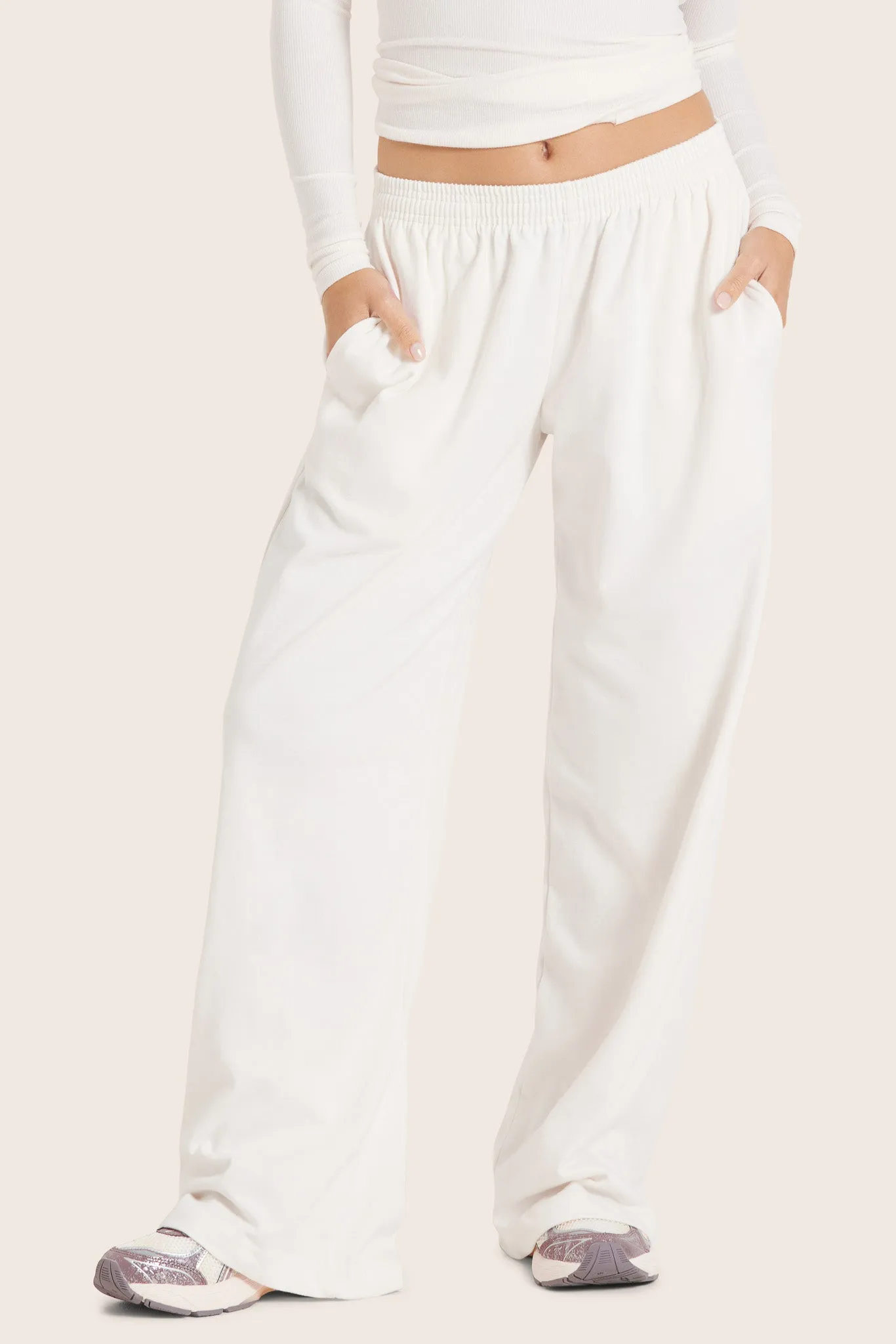 HEAVY COTTON EASY PANTS™ - BLANC