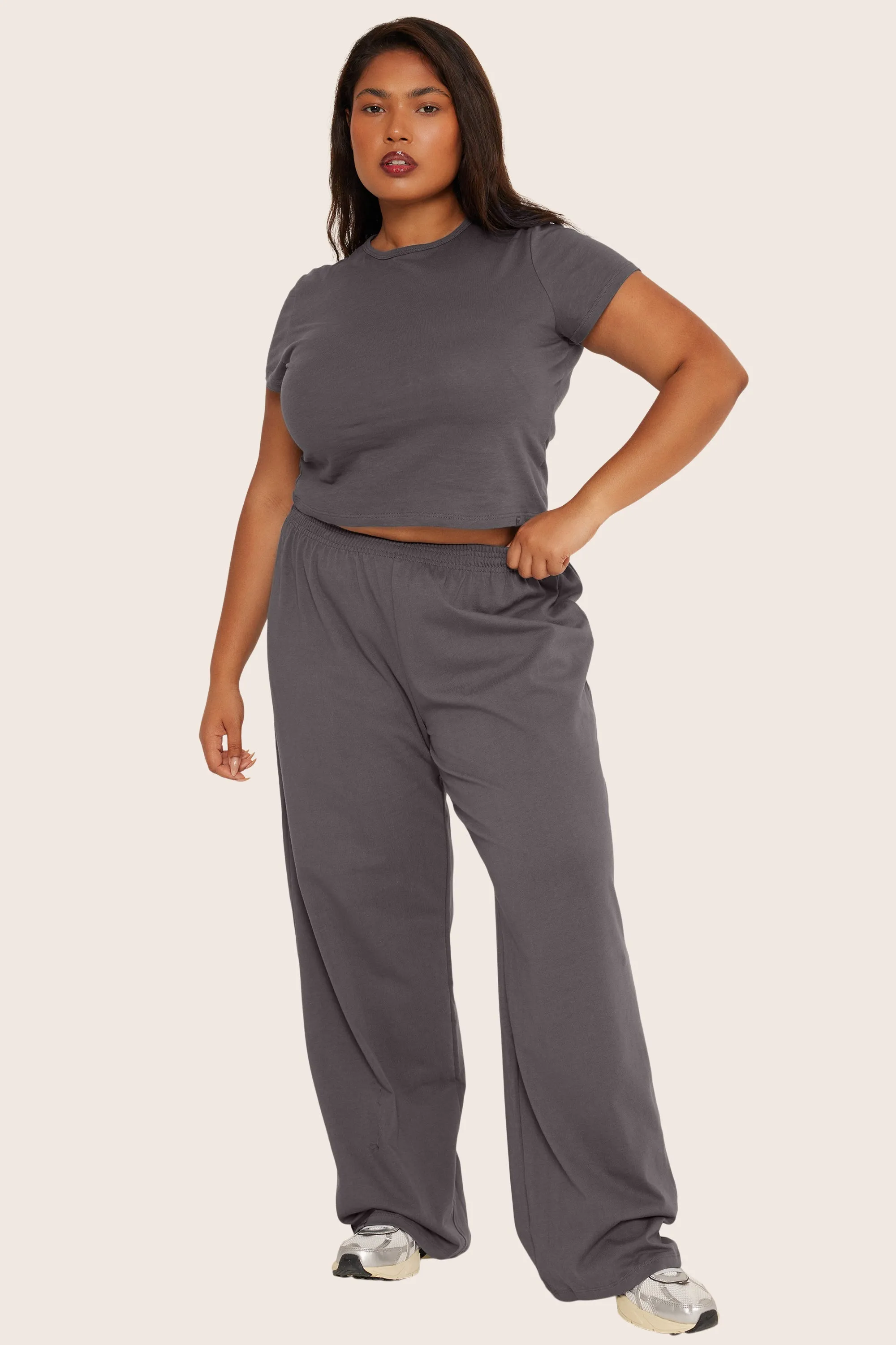 HEAVY COTTON EASY PANTS™ - GRAPHITE