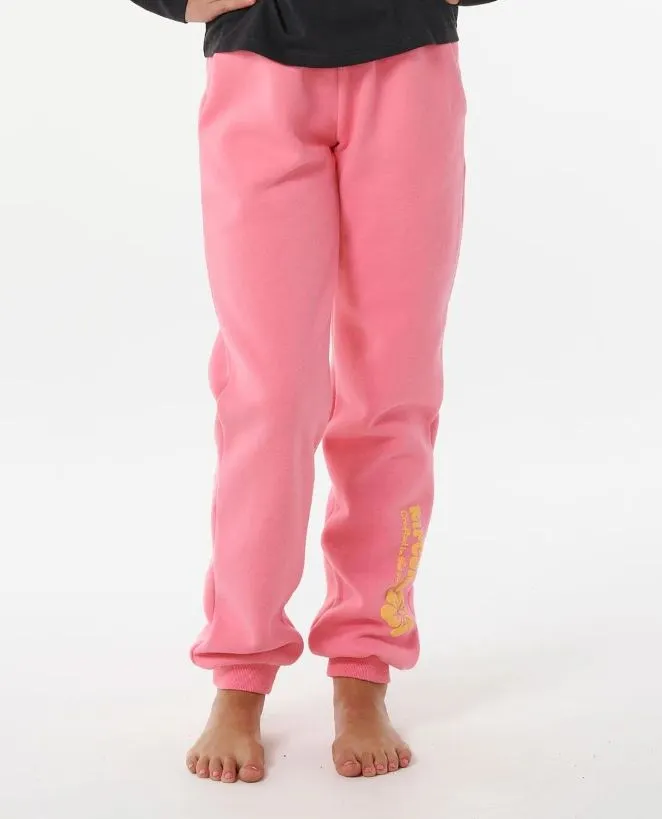 HIBISCUS HEAT TRACK PANT - GIRL