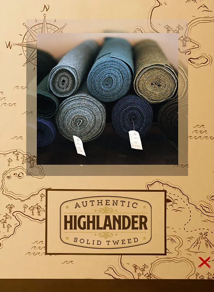 Highlander Light Gray Tweed Jacket