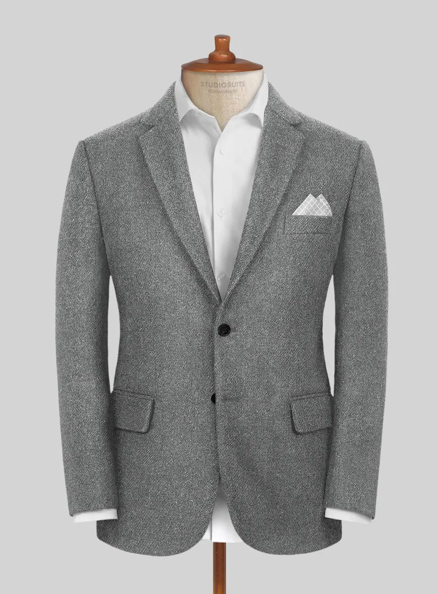 Highlander Light Gray Tweed Jacket