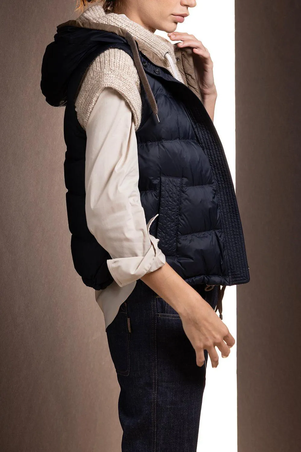 Hooded Puffer Vest