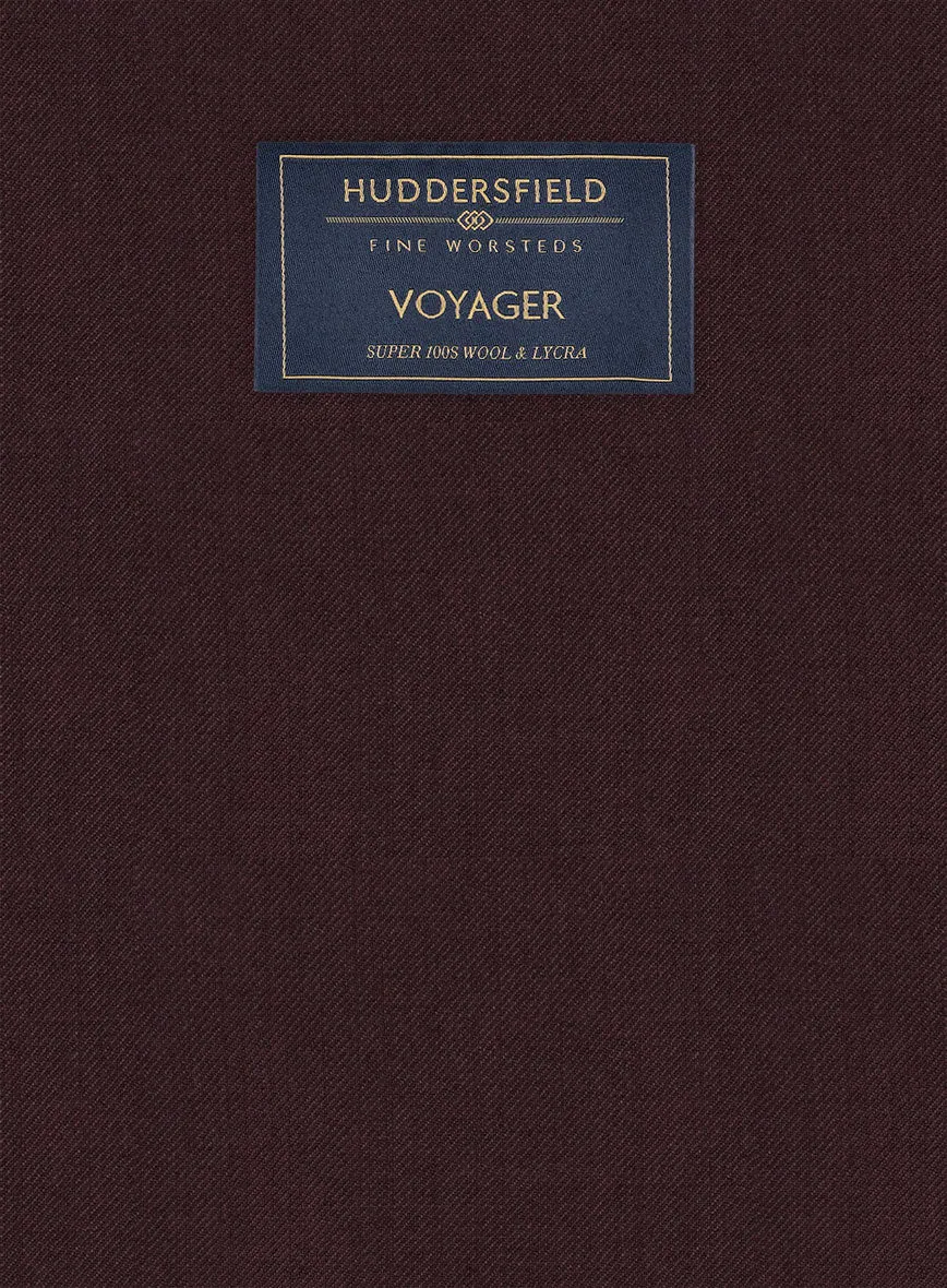 Huddersfield Stretch Mahogany Wool Jacket