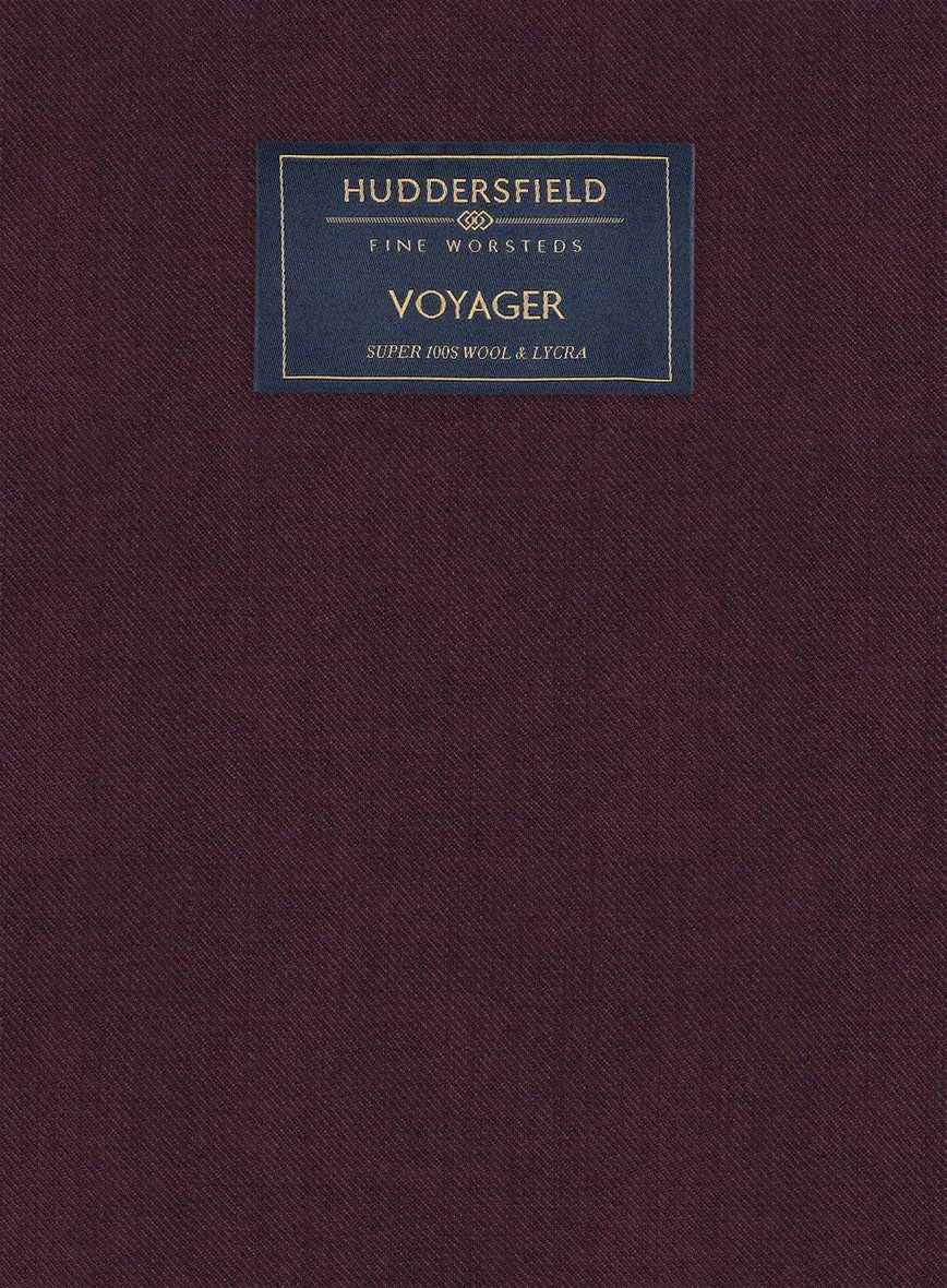 Huddersfield Stretch Wine Wool Jacket