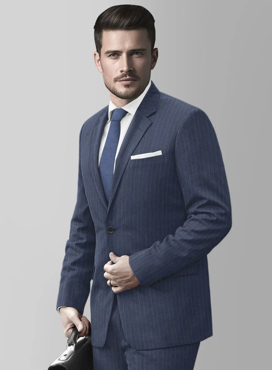 Ink Blue Pinstripe Jacket