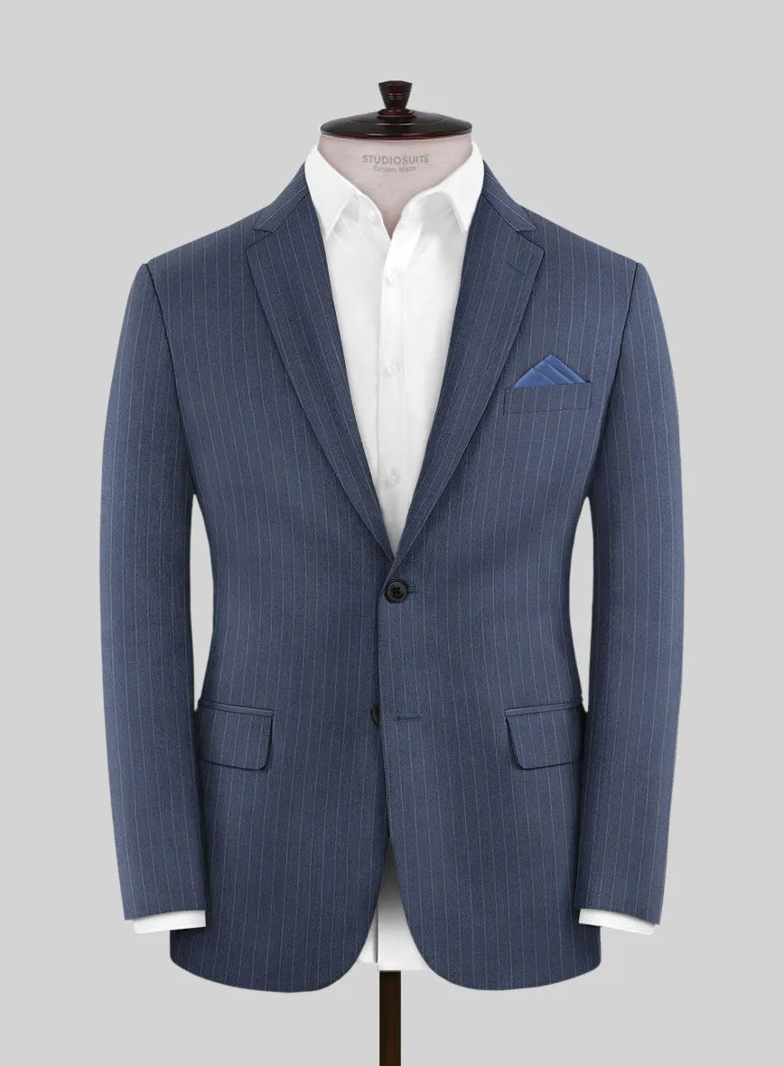 Ink Blue Pinstripe Jacket