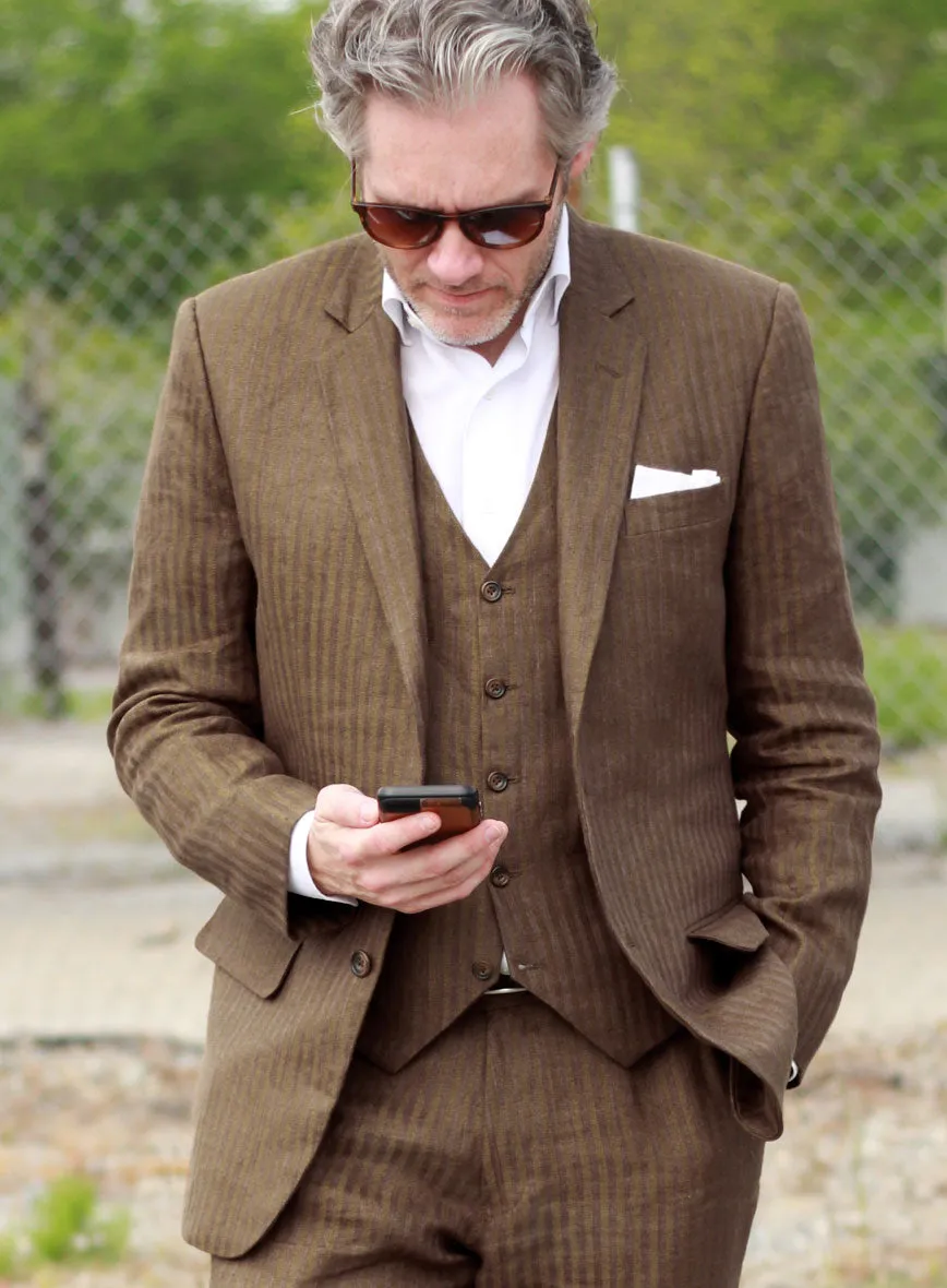Italian Corozo Linen Jacket