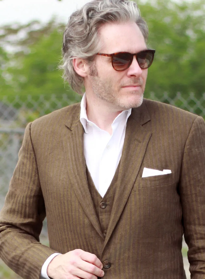 Italian Corozo Linen Jacket