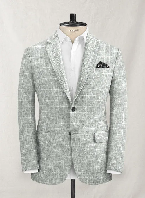 Italian Linen Lusso Gray Jacket
