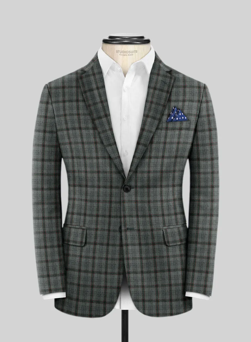 Italian Malco Green Wool Jacket