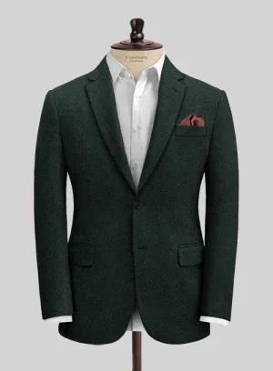 Italian Sacramento Green Tweed Jacket