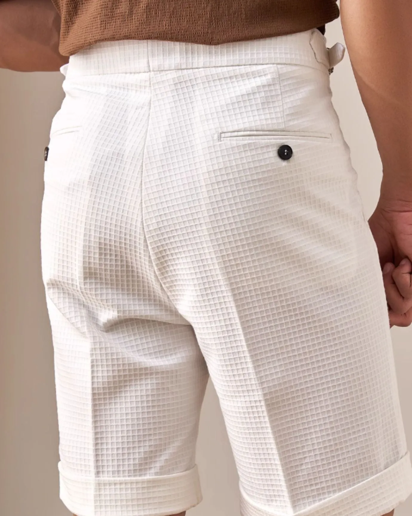 Lovau Bermuda Shorts Double Pleat