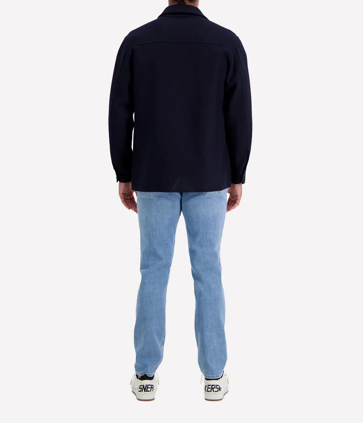 Man Overshirt in Blue