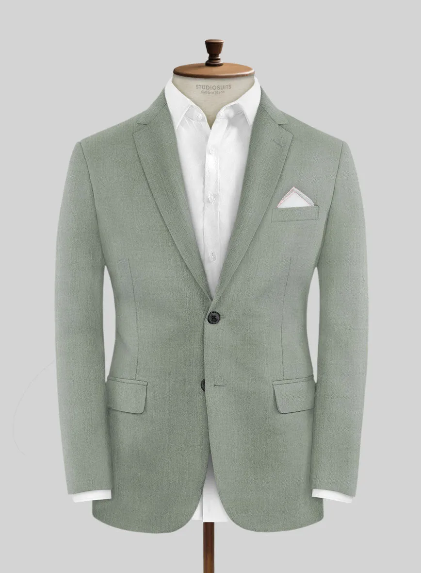 Marco Stretch Cadet Green Wool Jacket