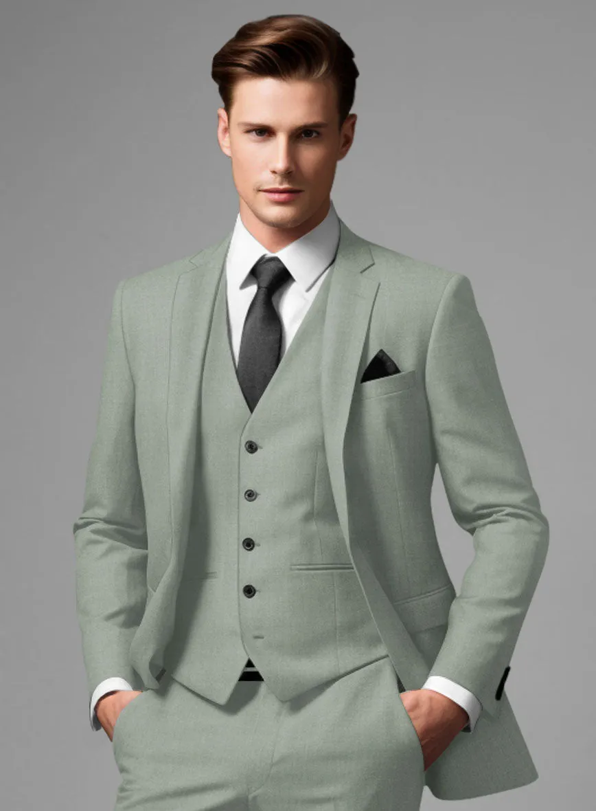 Marco Stretch Cadet Green Wool Jacket
