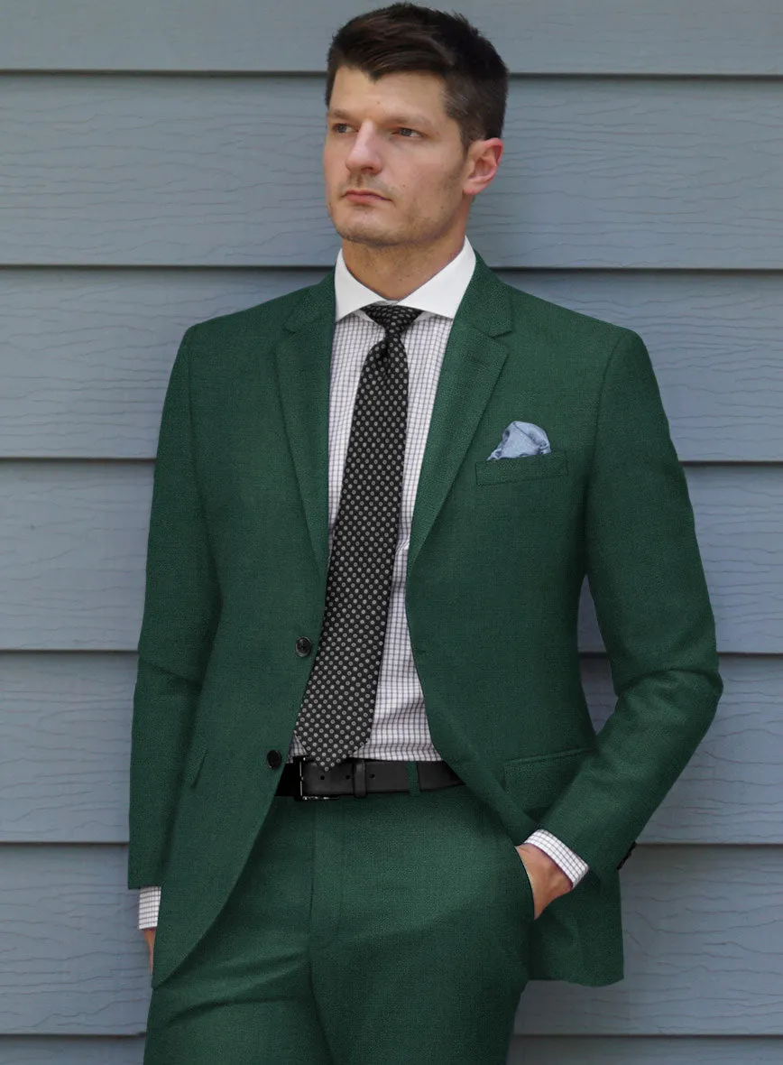 Marco Stretch Emerald Green Wool Jacket