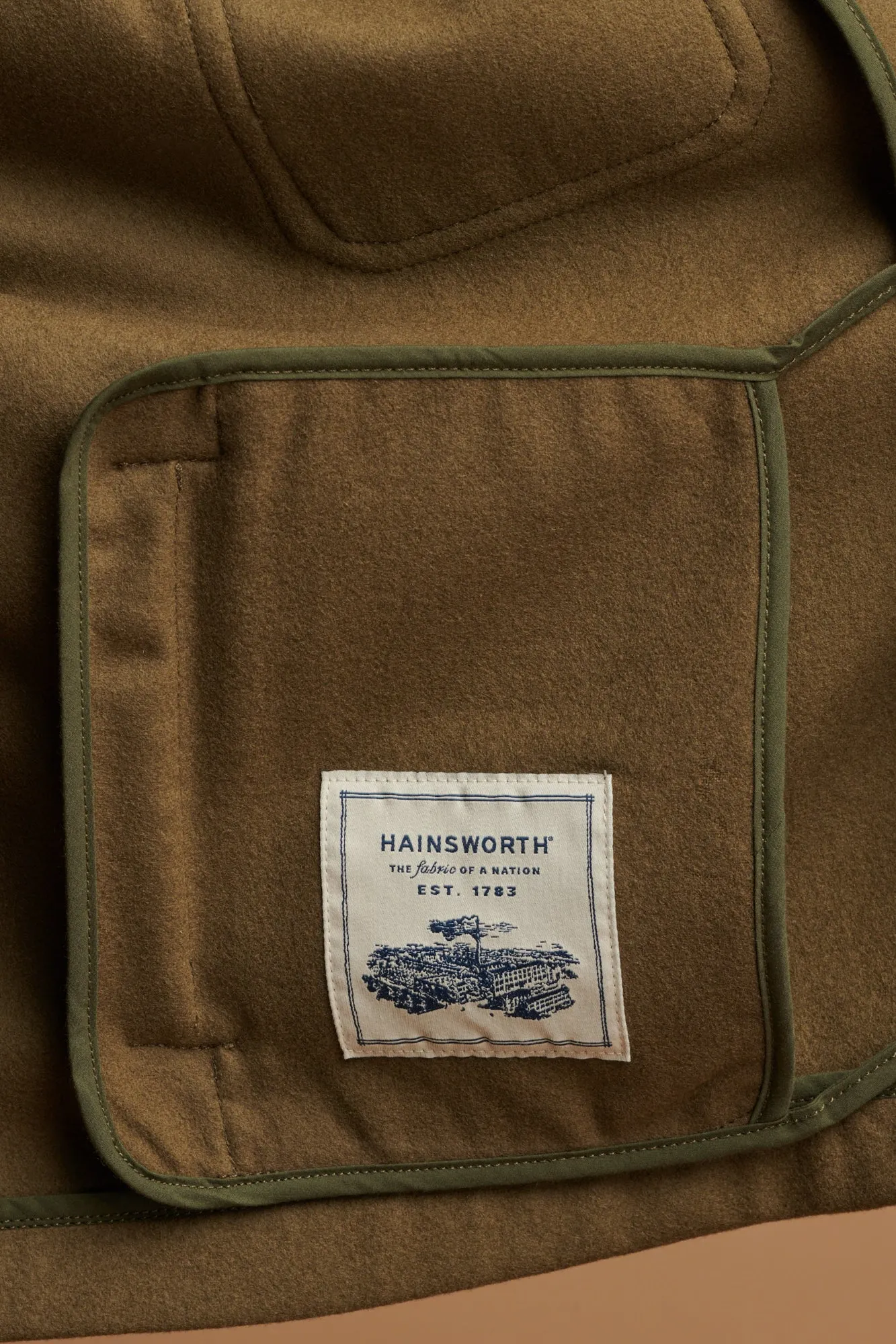 Men's Arthur Wool Chore Jacket - Olive