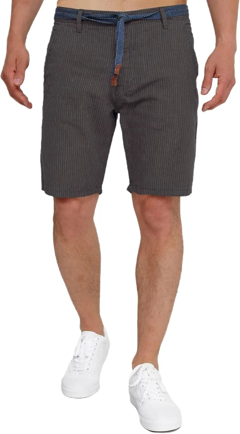 Men's Casual Striped Pants Slim Fit Flat Front Pant Loose Plus Size Trend Business Trousers