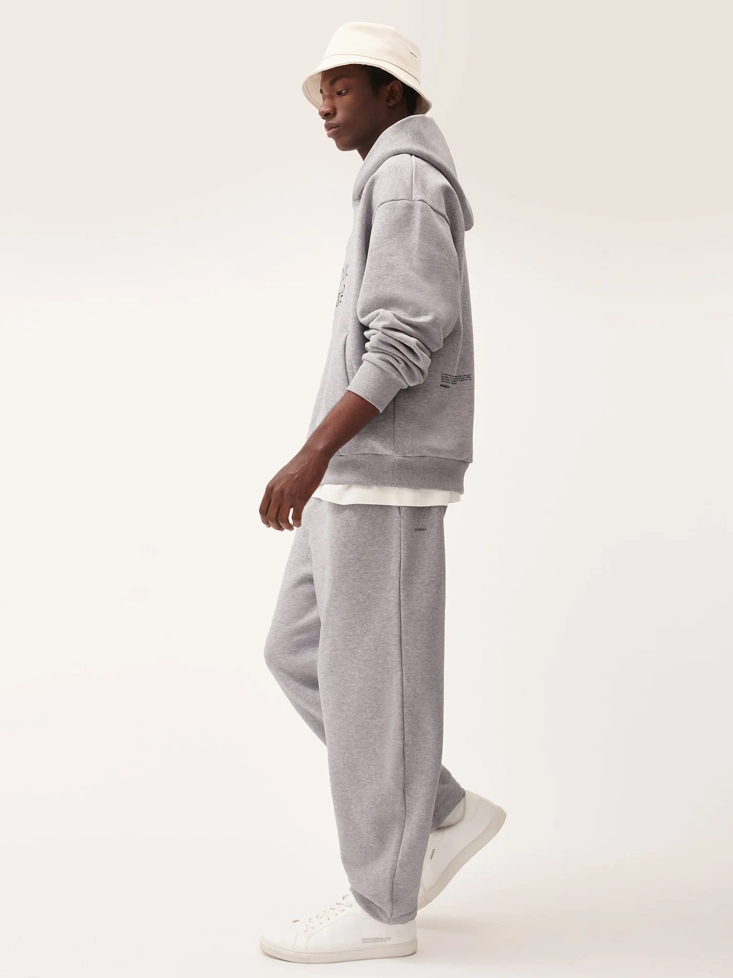 Mens DNA Barrel-Leg Track Pantsgrey marl